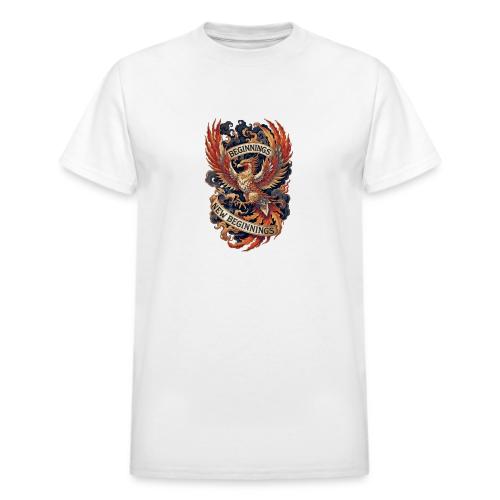 Phoenix New Year T-Shirt - Heavyweight Unisex T-Shirt by Gildan