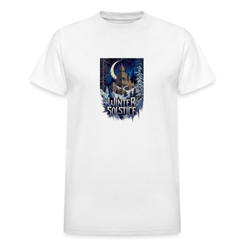 Gothic Solstice T-Shirt, Premium - Heavyweight Unisex T-Shirt by Gildan