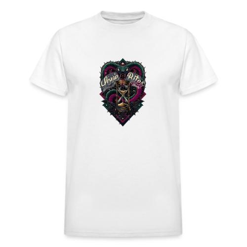 Love Bites (Literally) T-Shirt - Heavyweight Unisex T-Shirt by Gildan
