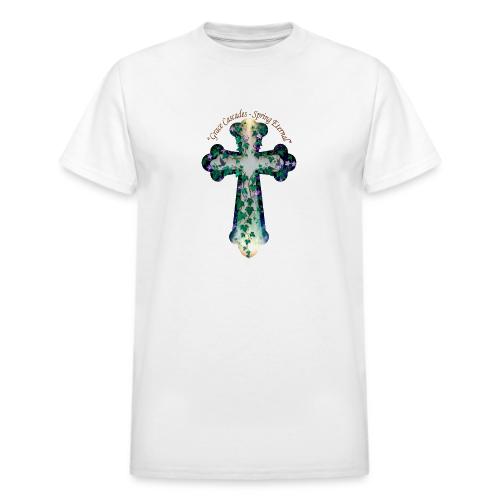Easter Grace Cascades Eternal T Shirt, Mercy Gift - Heavyweight Unisex T-Shirt by Gildan