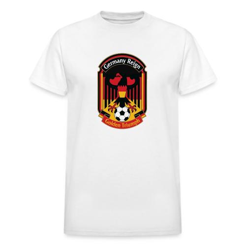 Germany Eagle Reign T-Shirt, German Flag Gift - Heavyweight Unisex T-Shirt by Gildan