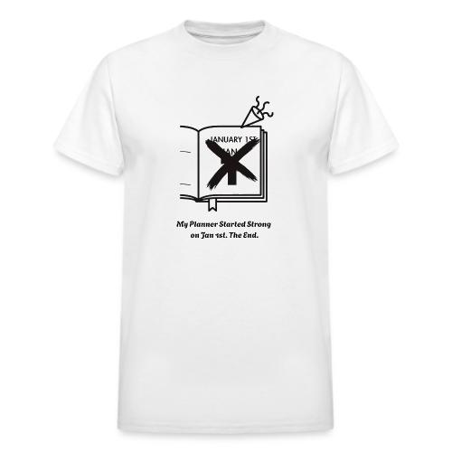 Jan 1st T-Shirt | Sarcastic New Year's - Heavyweight Unisex T-Shirt by Gildan