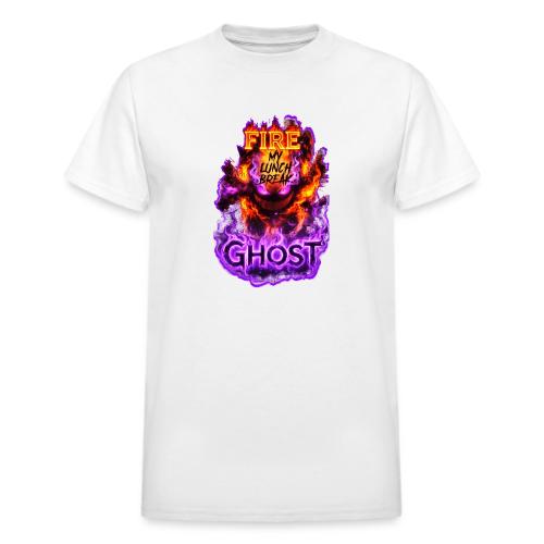 The Fire Ghost 26 - Heavyweight Unisex T-Shirt by Gildan