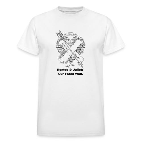 Romeo and Juliet T-Shirt - Heavyweight Unisex T-Shirt by Gildan