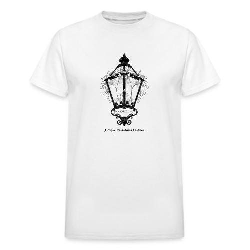 Antique Christmas Lantern T-Shirt - Heavyweight Unisex T-Shirt by Gildan