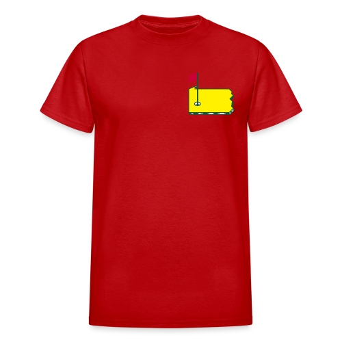 Pittsburgh Golf (2-sided) - Gildan Ultra Cotton Adult T-Shirt