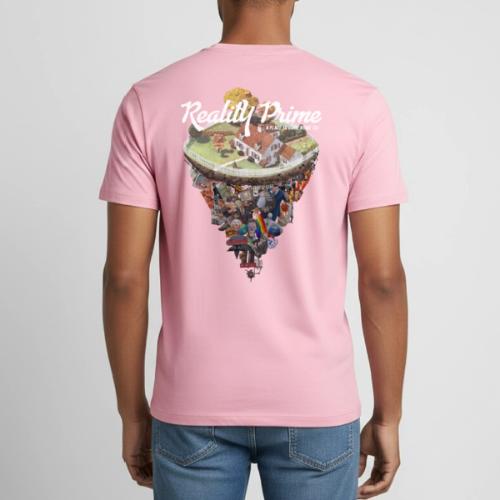 Reality Prime (On Color, Back Design) - Heavyweight Unisex T-Shirt by Gildan