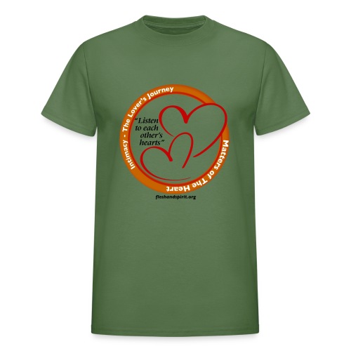 Matters of the Heart T-Shirt: Listen to each other - Gildan Ultra Cotton Adult T-Shirt