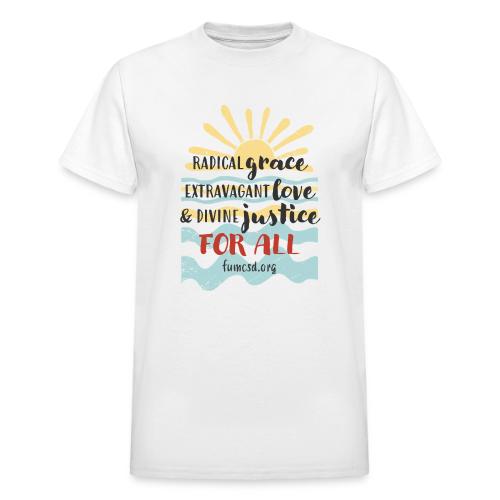 Beachy FUMCSD - Heavyweight Unisex T-Shirt by Gildan