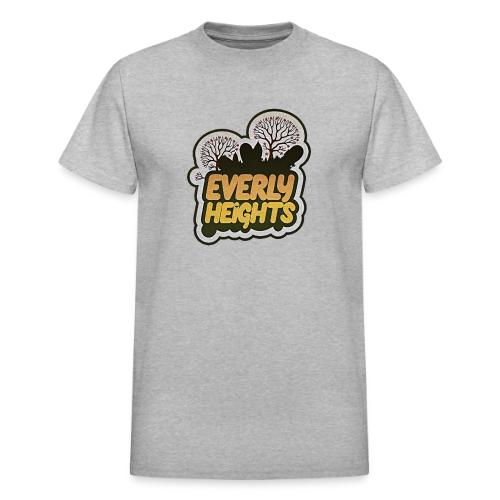Everly Heights Sunburst Logo - Heavyweight Unisex T-Shirt by Gildan