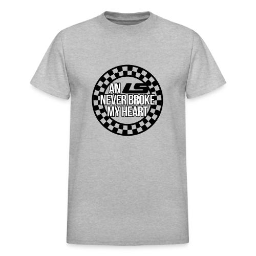 AN LS NEVER BROKE MY HEART - Heavyweight Unisex T-Shirt by Gildan
