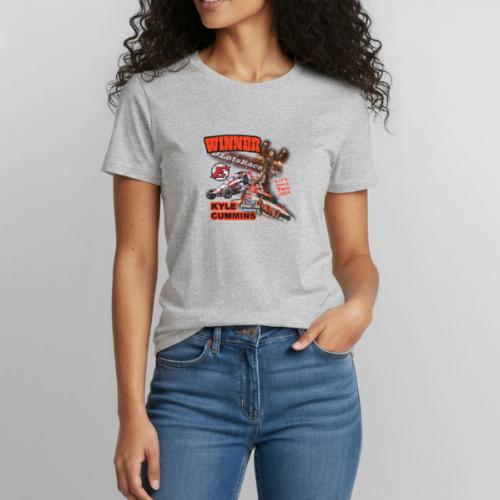 Kyle Cummins #LetsRaceTwo Winner - Heavyweight Unisex T-Shirt by Gildan