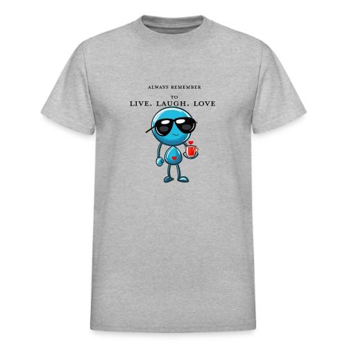 Remember to live laugh love - Heavyweight Unisex T-Shirt by Gildan