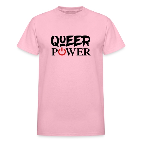 Queer Power T-Shirt 02 - Gildan Ultra Cotton Adult T-Shirt