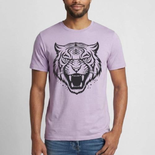 Wild Tiger Fashion, the fury of the feline tiger. - Heavyweight Unisex T-Shirt by Gildan