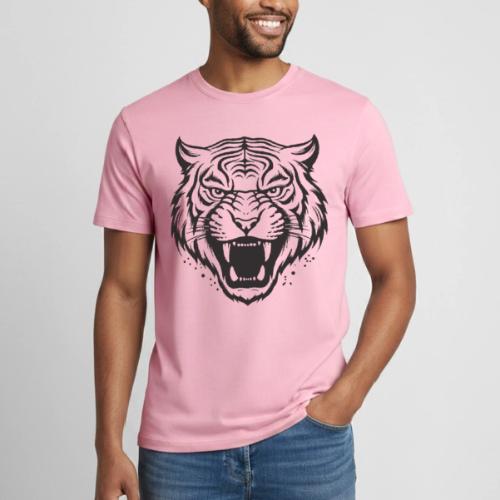 Wild Tiger Fashion, the fury of the feline tiger. - Heavyweight Unisex T-Shirt by Gildan