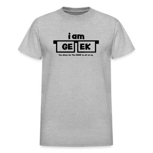 iamGEEK Classic Black - Heavyweight Unisex T-Shirt by Gildan