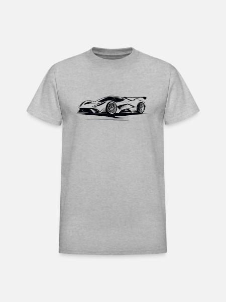 Velocity GT - Heavyweight Unisex T-Shirt by Gildan - heather gray