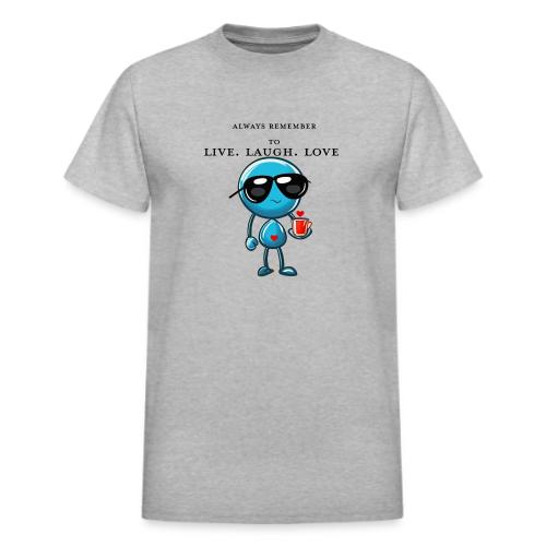 Remember to live laugh love - Heavyweight Unisex T-Shirt by Gildan