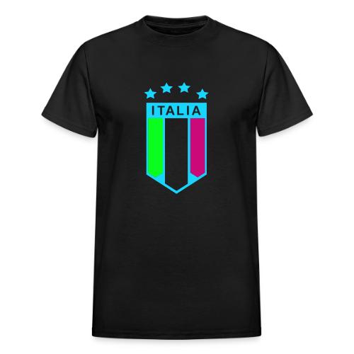 4 Star Italia Shield - Heavyweight Unisex T-Shirt by Gildan