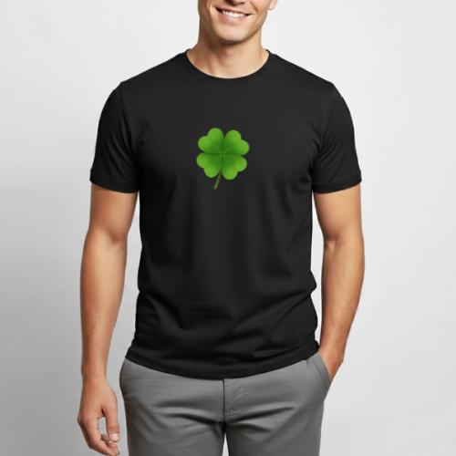 Four leaf clover - Heavyweight Unisex T-Shirt by Gildan