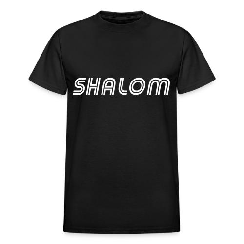 Shalom, Peace - Heavyweight Unisex T-Shirt by Gildan