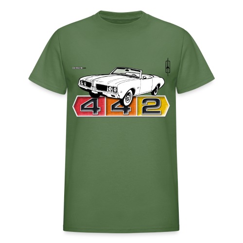Oldsmobile 442 convertible - Gildan Ultra Cotton Adult T-Shirt