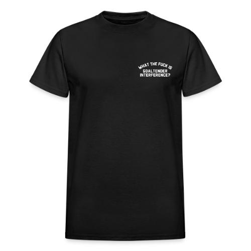 WTF GI (Left Breast) - Heavyweight Unisex T-Shirt by Gildan