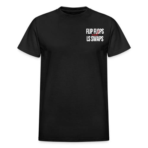 Flip Flops & LS Swaps - Heavyweight Unisex T-Shirt by Gildan