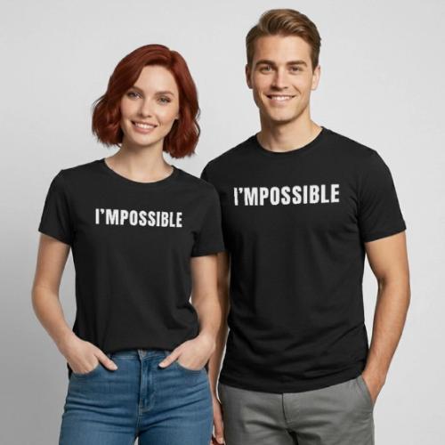 I'MPOSSIBLE - Heavyweight Unisex T-Shirt by Gildan
