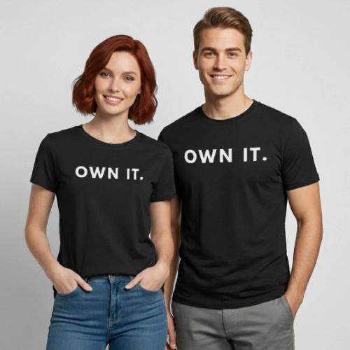OWN IT. - Heavyweight Unisex T-Shirt by Gildan