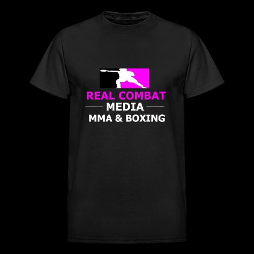 RCM MMA & BOXING Pink - Heavyweight Unisex T-Shirt by Gildan