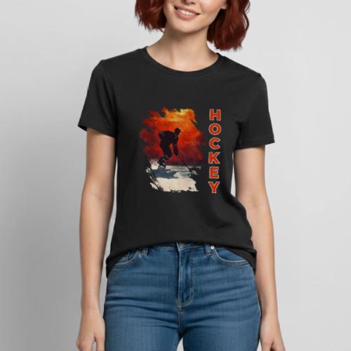 Hockey Vibes - Heavyweight Unisex T-Shirt by Gildan