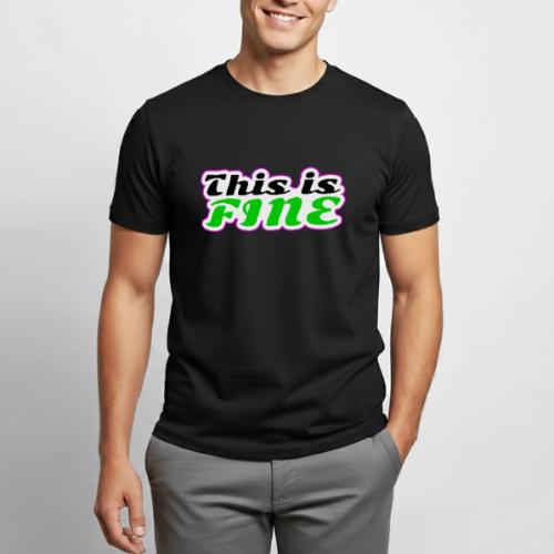 This Is Fine Balance - Heavyweight Unisex T-Shirt by Gildan