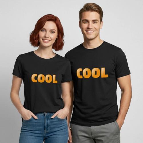 Cool 3D Word Design – Bold Chill Style - Heavyweight Unisex T-Shirt by Gildan