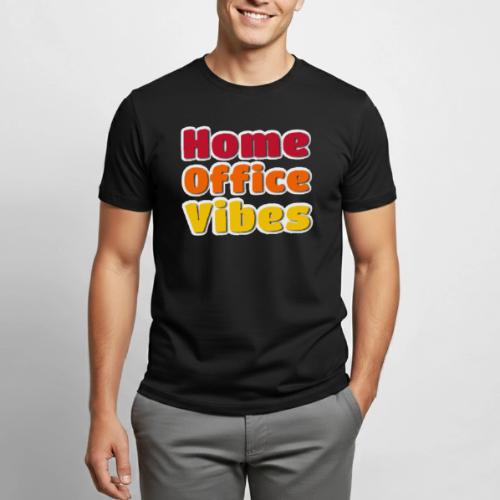 Home Office Vibes Remote Work Design - Heavyweight Unisex T-Shirt by Gildan