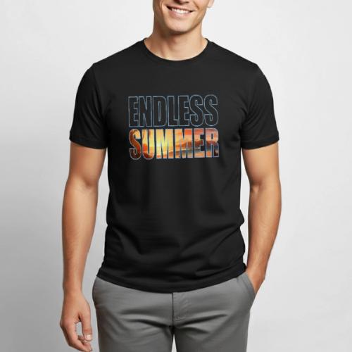 Golden Summer Vibes - Heavyweight Unisex T-Shirt by Gildan