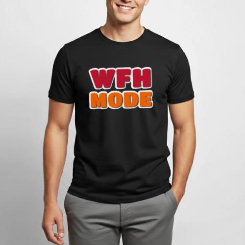 WFH Mode Remote Work Lifestyle Design - Heavyweight Unisex T-Shirt by Gildan