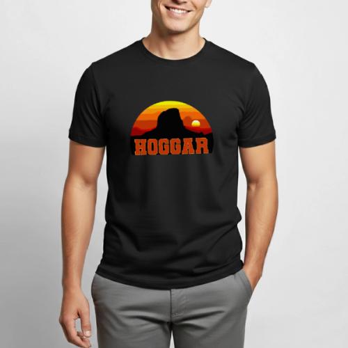 Algeria: Hoggar Desert Horizon - Heavyweight Unisex T-Shirt by Gildan