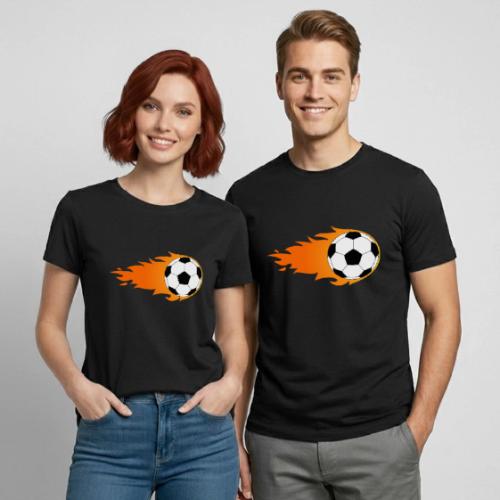 Soccer Ball - Heavyweight Unisex T-Shirt by Gildan