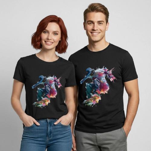 Skateboarding: Ride the Colors - Heavyweight Unisex T-Shirt by Gildan