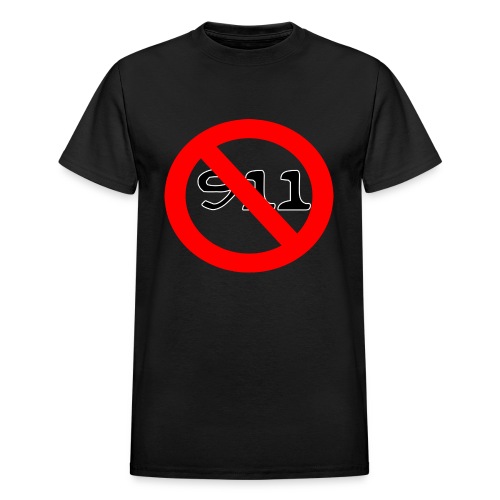 never use 911 records official - Gildan Ultra Cotton Adult T-Shirt