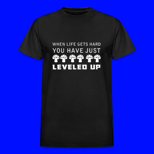 Level Up - Heavyweight Unisex T-Shirt by Gildan