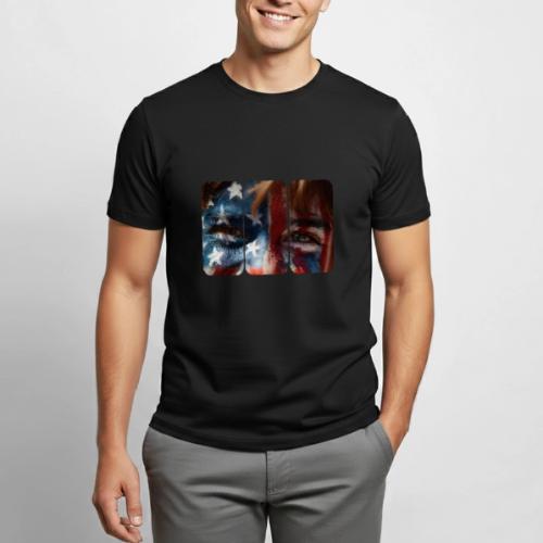 USA: Stars in Their Eyes - Heavyweight Unisex T-Shirt by Gildan