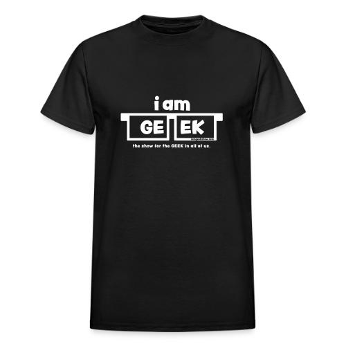 iamGEEK classic White - Heavyweight Unisex T-Shirt by Gildan