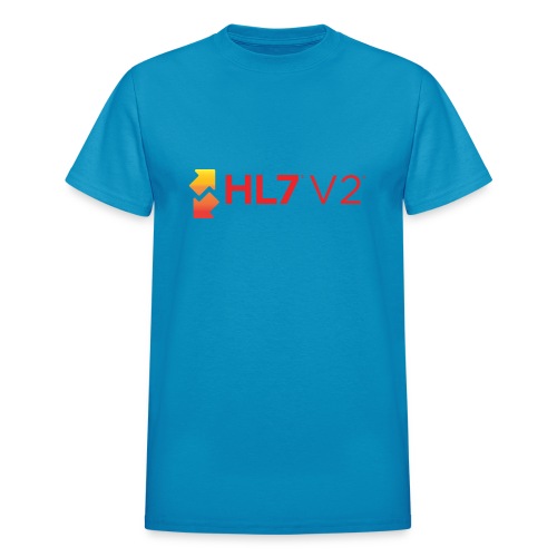 HL7 Version 2 Logo - Gildan Ultra Cotton Adult T-Shirt