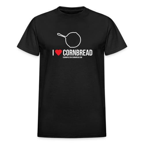 I heart cornbread - Heavyweight Unisex T-Shirt by Gildan