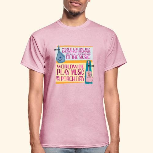 Play Music on the Porch Day 2023 - Gildan Ultra Cotton Adult T-Shirt