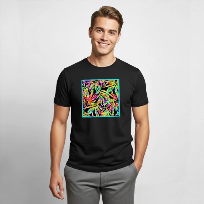 Chic Neon Pattern: Vibrant Bliss