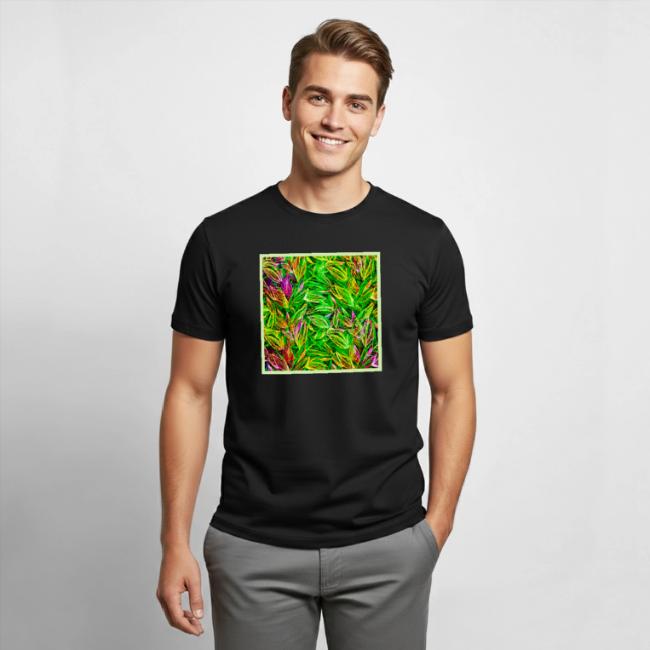Textured Leaf Garden Art